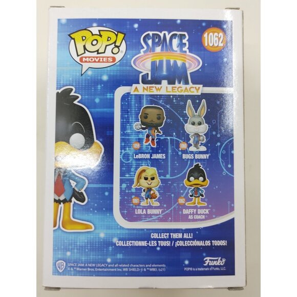 Funko Pop Movies Space Jam A New Legacy Daffy Duck as Coach #1062 - Picture 3 of 6